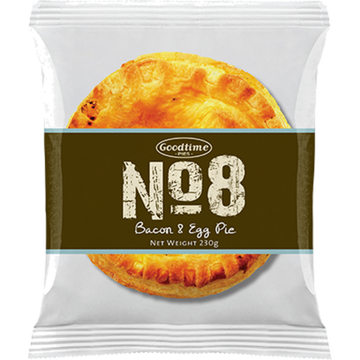 No.8 Bacon & Egg Pie