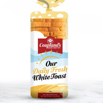 White toast