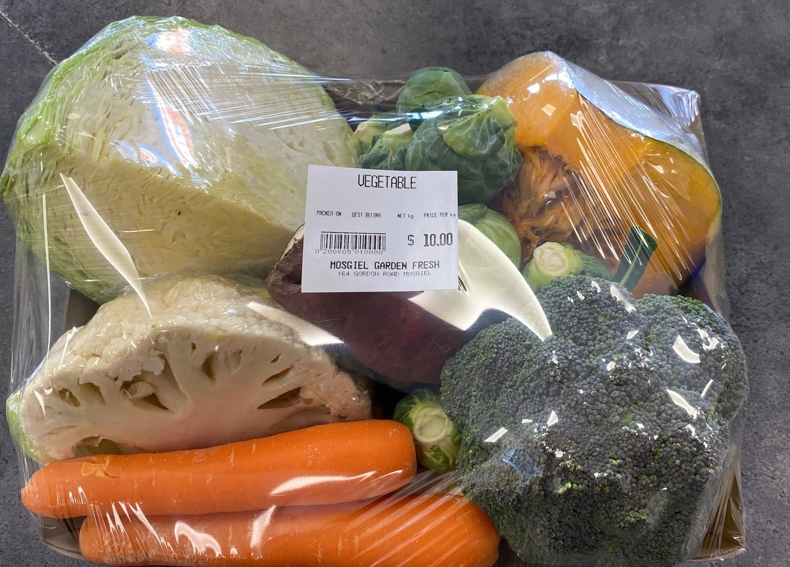 $10.00 Veggie Packs