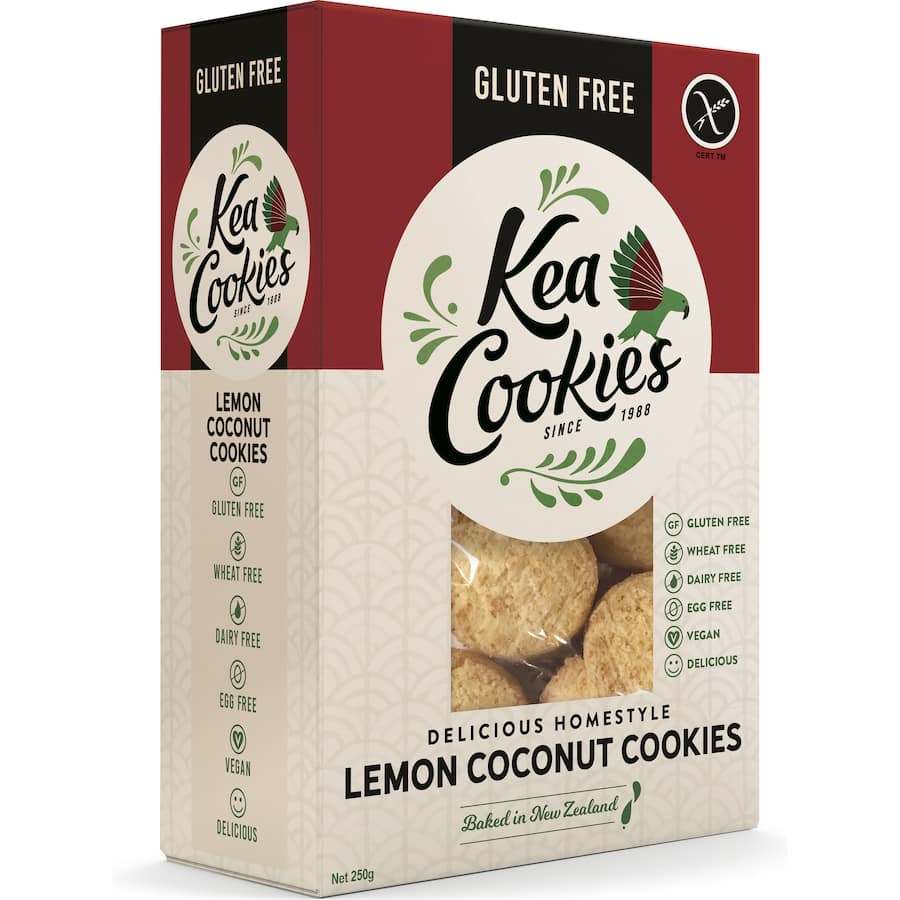 Kea Cookies Lemon Coconut