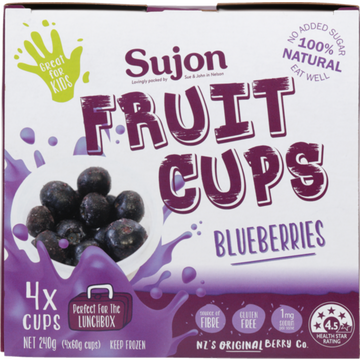 Sujon Blueberry Fruit Cups