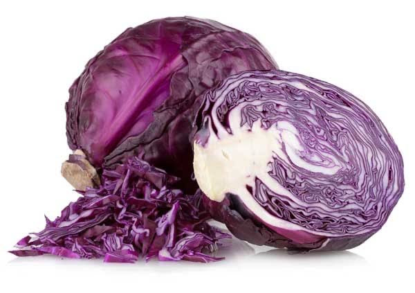 1/2 Red cabbage