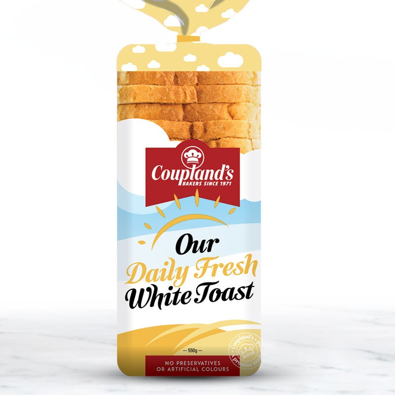 White toast